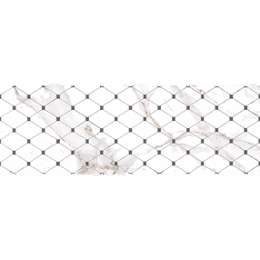 Antique Carrara Polygon Dekor